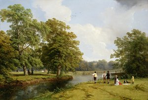 En piknik i Stoneleigh Park